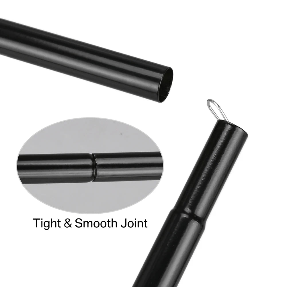 Set of 2 Adjustable Tarp Poles for Shelter . Comes With Pegs & Ropes