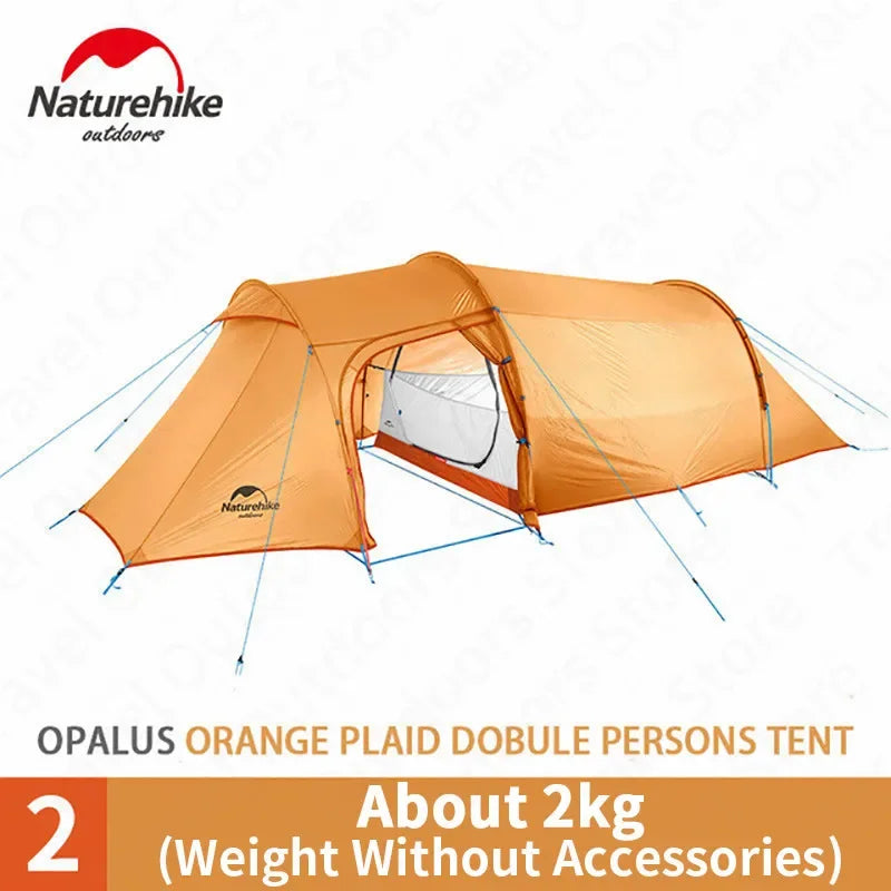 Naturehike Extended Camping Tunnel Tent Waterproof