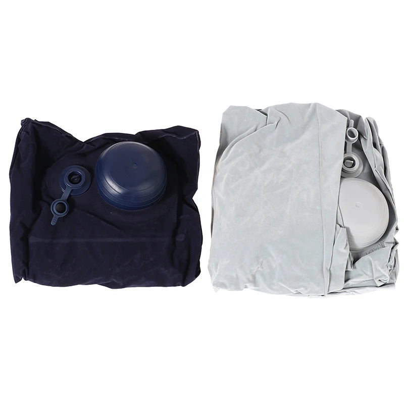 Inflatable Travel Foot Rest also serves as a seat extension making a small child's bed