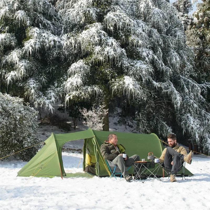 Naturehike Extended Camping Tunnel Tent Waterproof