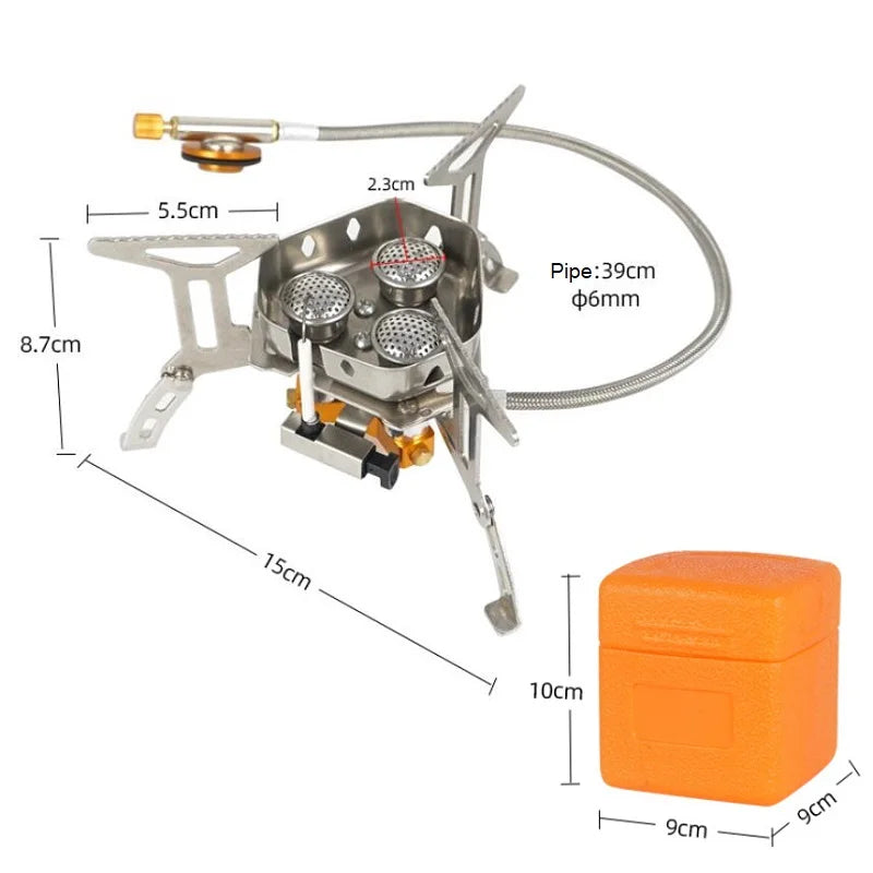 Camping Backpacking Foldable Gas Stove