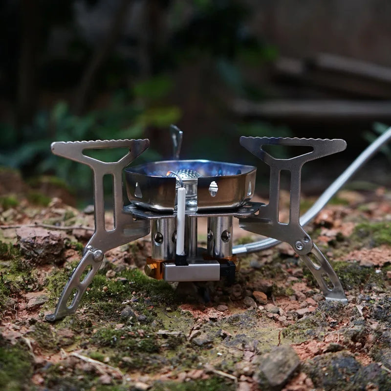 Camping Backpacking Foldable Gas Stove
