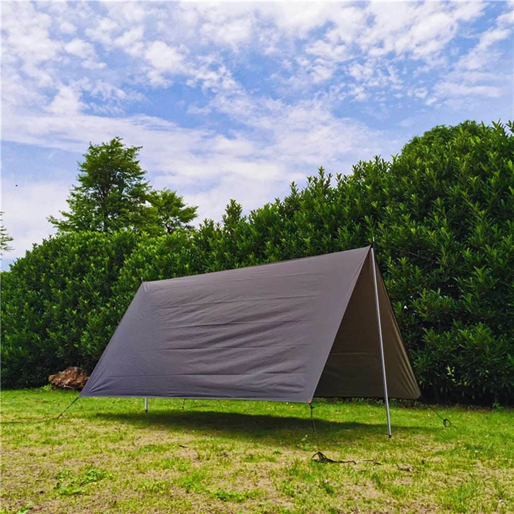Set of 2 Adjustable Tarp Poles for Shelter . Comes With Pegs & Ropes