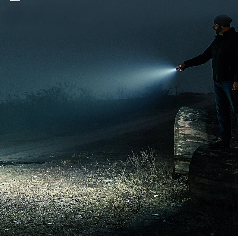 Plasma Lighter With Flashlight & Compass Waterproof and Windproof