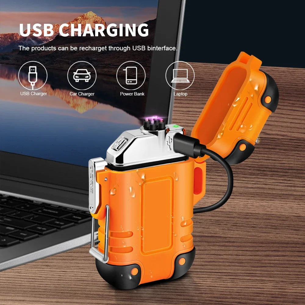 USB Rechargeable Windproof Plasma Lighter