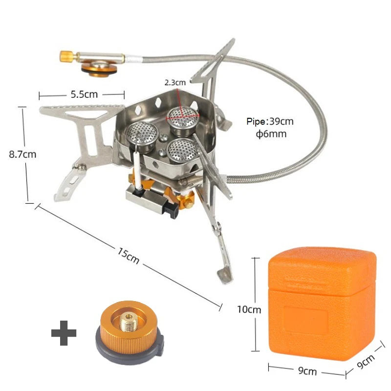Camping Backpacking Foldable Gas Stove