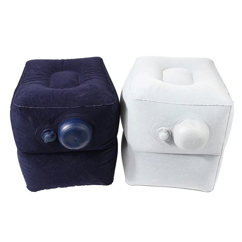 Inflatable Travel Foot Rest also serves as a seat extension making a small child's bed