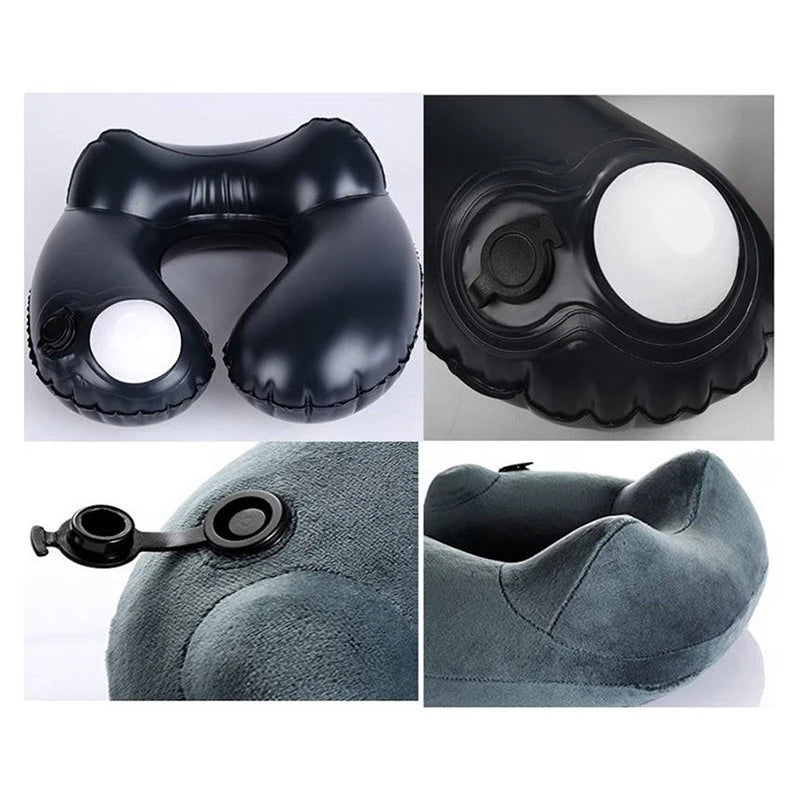 Inflatable Travel Pillow, Comfortable and Compact