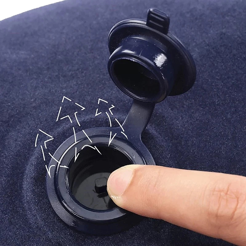 Inflatable Travel Foot Rest also serves as a seat extension making a small child's bed