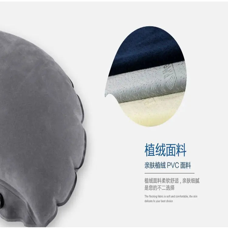 inflatable Travel Pillow Sleeping Artifact Sitting in Cars, Planes, Trains