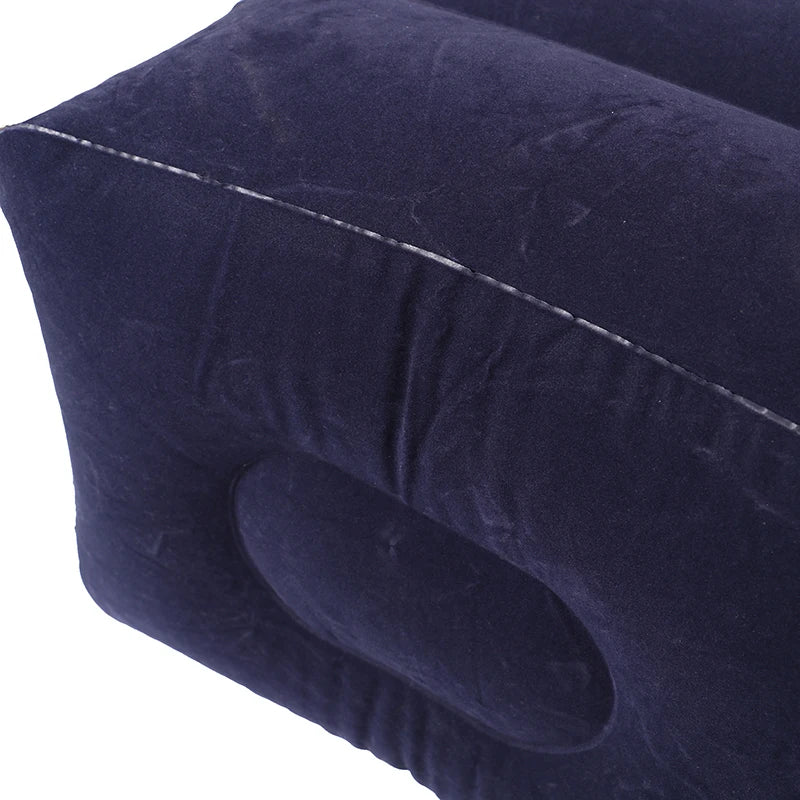 Inflatable Travel Foot Rest also serves as a seat extension making a small child's bed