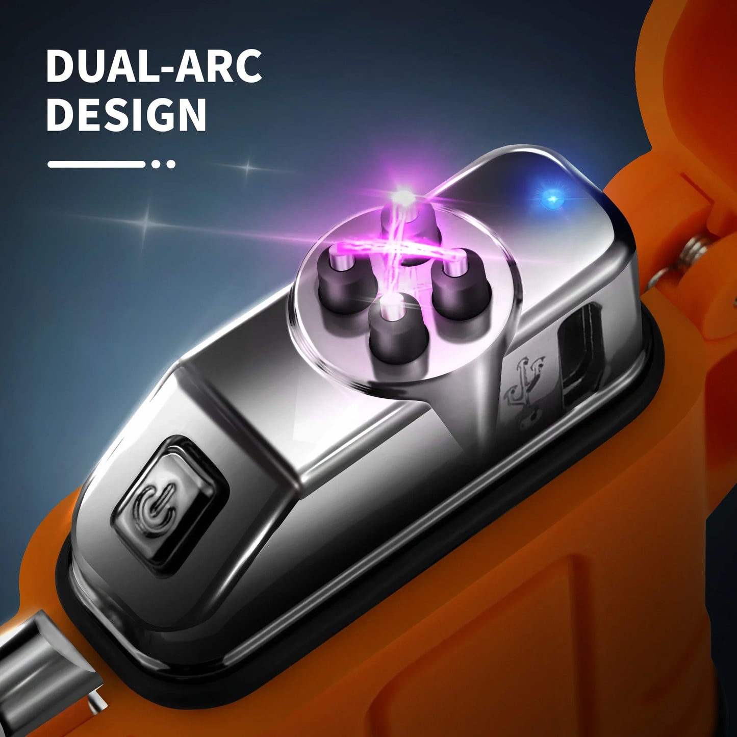 USB Rechargeable Windproof Plasma Lighter