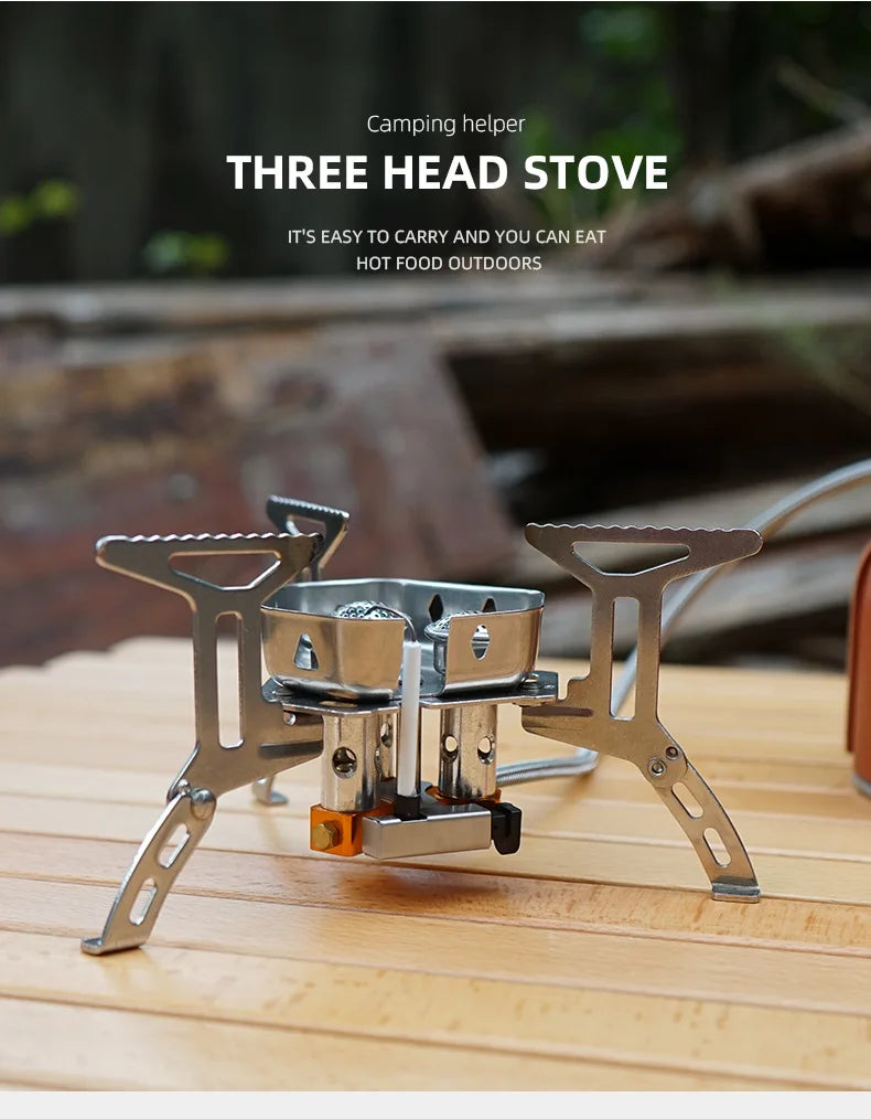 Camping Backpacking Foldable Gas Stove