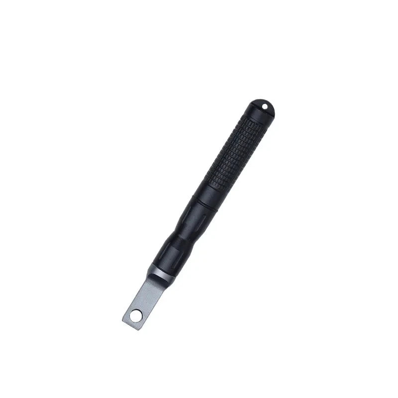 Portable Magnesium Fire Starter Stick with Wooden Handle for Camping. striker attached