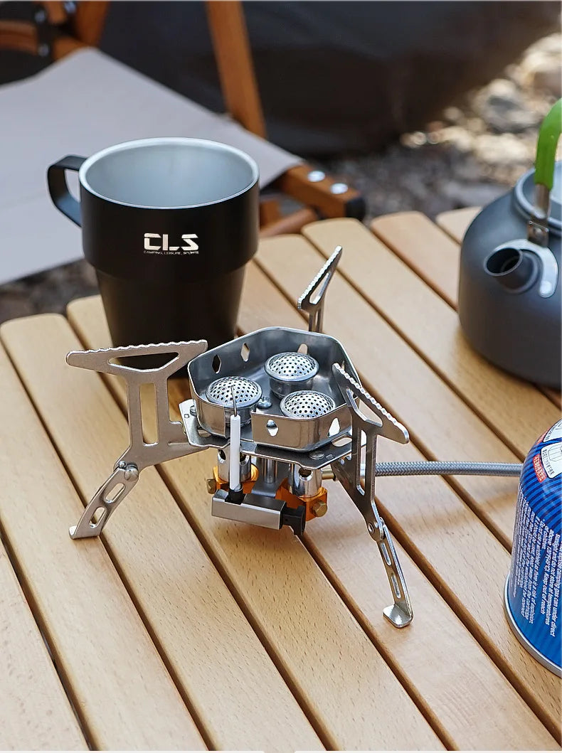 Camping Backpacking Foldable Gas Stove