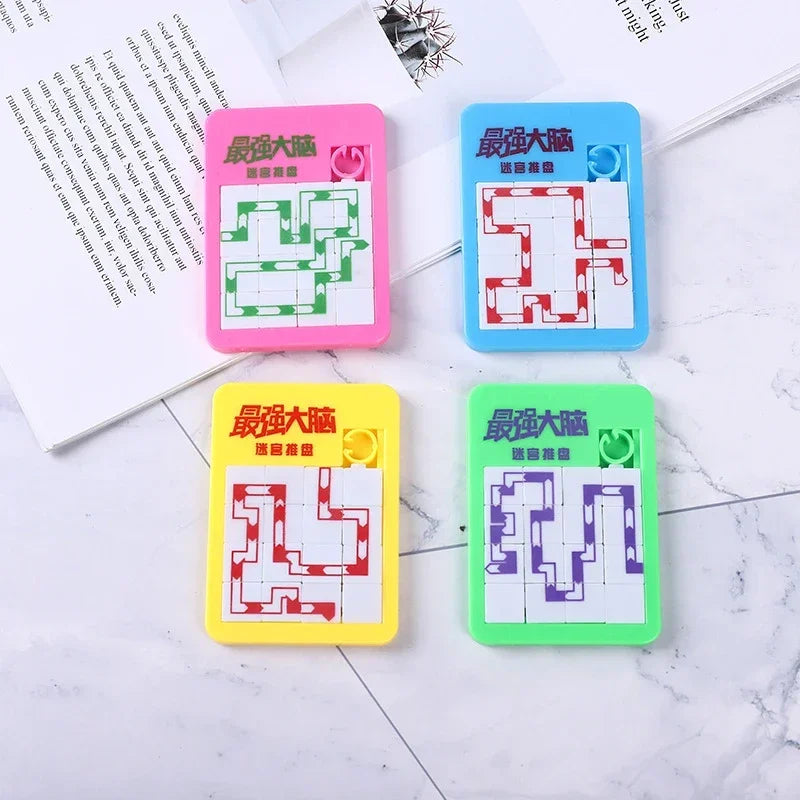 Sliding Tile Picture and Number Puzzles For Children on Long Trips