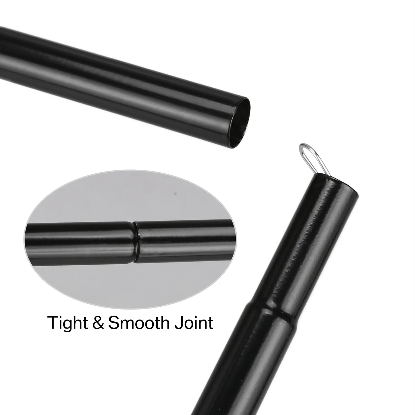 Set of 2 Adjustable Tarp Poles for Shelter . Comes With Pegs & Ropes