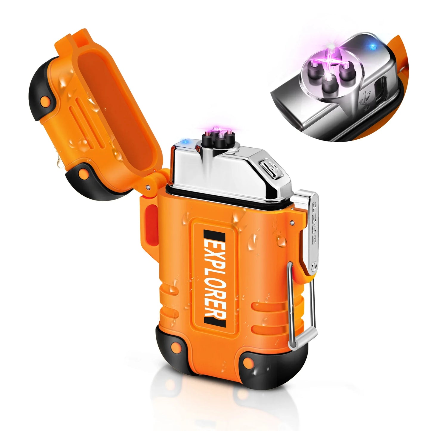 USB Rechargeable Windproof Plasma Lighter