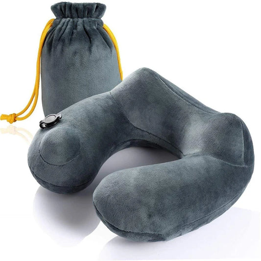 Inflatable Travel Pillow, Comfortable and Compact